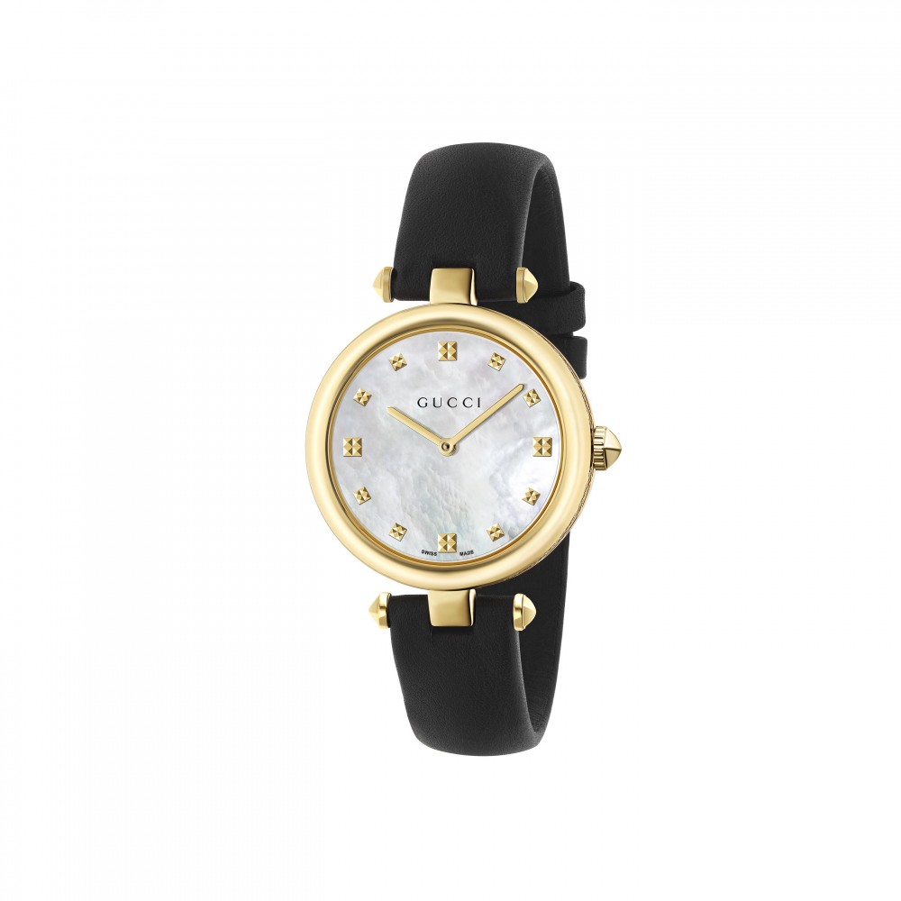 Gucci Diamantissima Watch in Yellow and Black