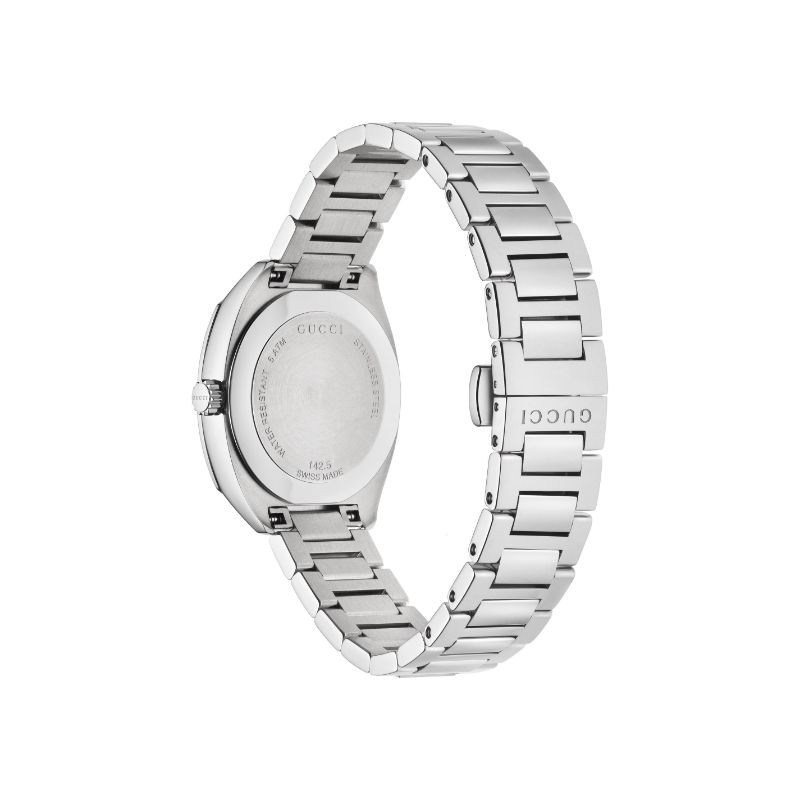 Gucci Stainless Watch with Diamond Markers