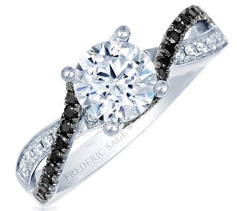 Would You Want a Black Diamond Engagement Ring?