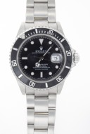 Pre-Owned 40 mm Rolex Submariner with Black Bezel