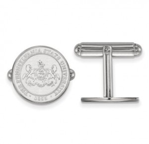 Penn State Seal Sterling Silver Cuff Links