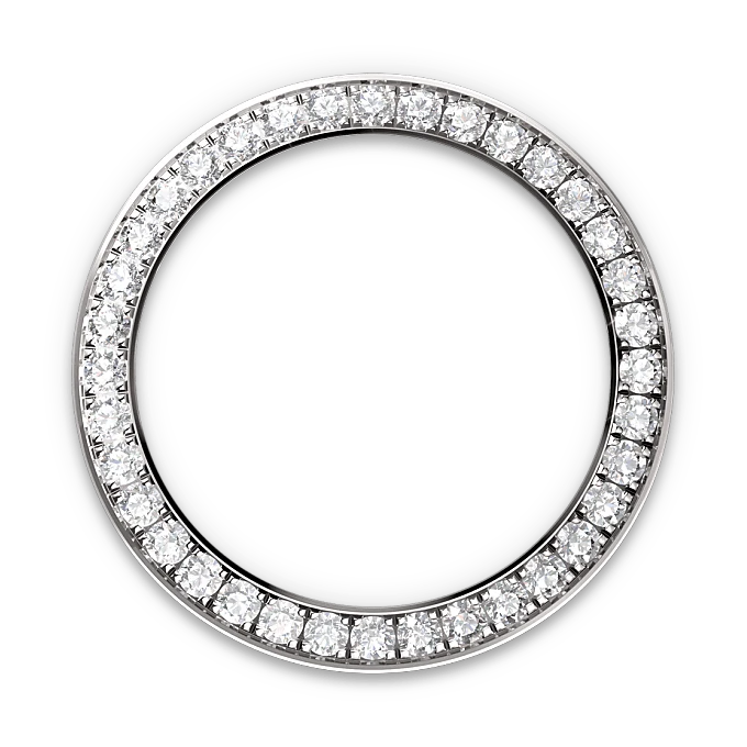 Diamond-set bezel